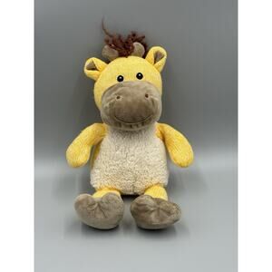 Spark Create Imagine Giraffe Rattle Knit Plush 13” Stuffed Animal
